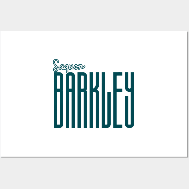 SAQUON BARKLEY PHILADEPHIA EAGLES Wall Art by Lolane